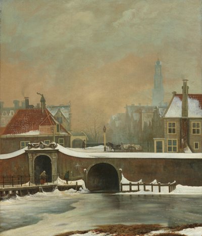 El Raampoortje en Ámsterdam de Wouter Johannes van Troostwijk