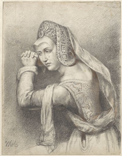 María Magdalena llorona de Woutherus Mol
