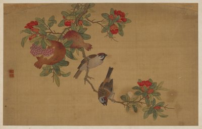 Aves, Frutas y Flores de Wu Zhang