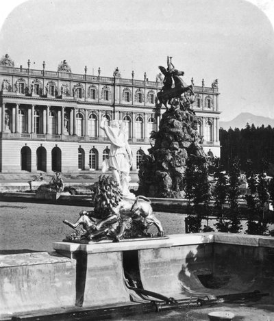 Palacio de Herrenchiemsee, Baviera, Alemania, c1900s de Wurthle and Sons