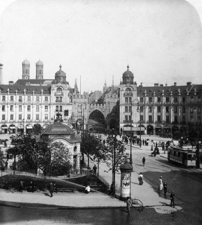 Karlsplatz, Múnich, Alemania de Wurthle and Sons