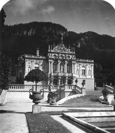 Palacio de Linderhof, Baviera, Alemania, c1900s de Wurthle and Sons