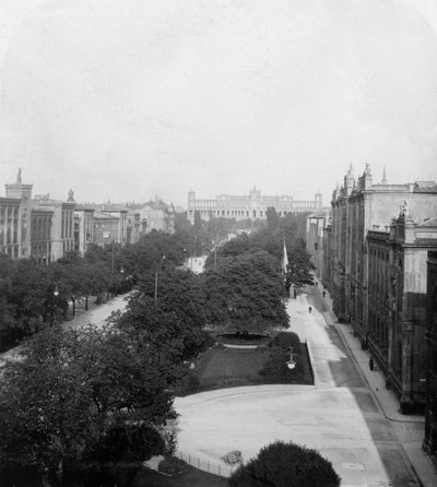 Maximilianstrasse, Múnich, Alemania, c1900s de Wurthle and Sons