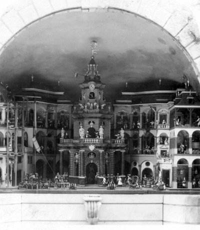Teatro mecánico, Castillo de Hellbrunn, Salzburgo, Austria de Wurthle and Sons