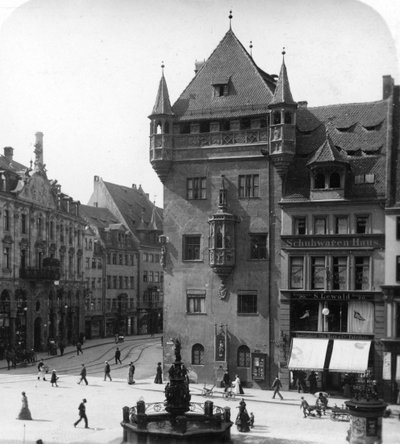 Nassauer Haus, Núremberg, Baviera, Alemania de Wurthle and Sons