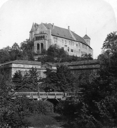 Castillo de Núremberg, Núremberg, Alemania, c1900s de Wurthle and Sons