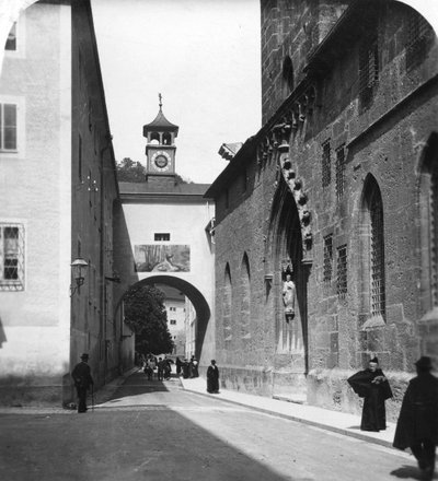 Pfarrkirche Porta, Salzburgo, Austria, c1900s de Wurthle and Sons
