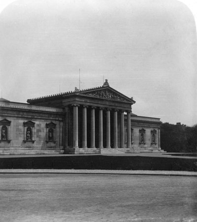 La Gliptoteca, Múnich, Alemania, c. 1900s de Wurthle and Sons
