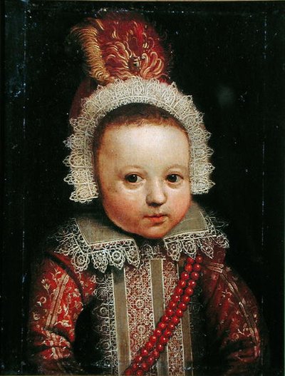 Retrato de un infante de Wybrand Simonsz. de Geest