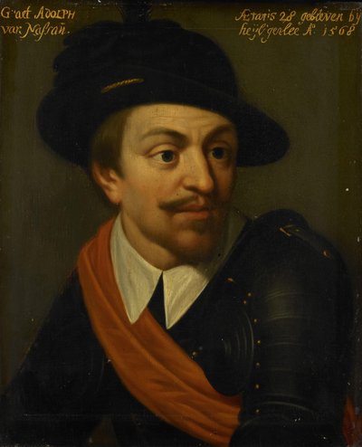 Retrato de Adolf, Conde de Nassau de Wybrand de Geest (I) (workshop of)