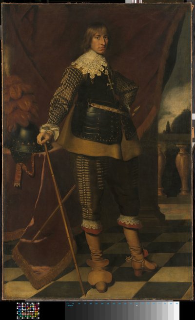 Retrato de Enrique Casimiro I (1612-40), Conde de Nassau-Dietz de Wybrand de Geest (I)