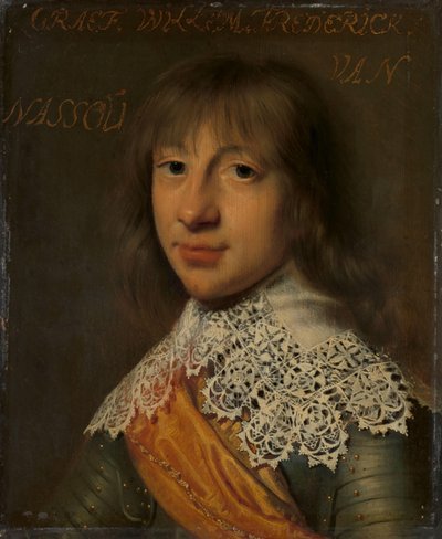 Retrato de Guillermo Federico, Conde de Nassau-Dietz de Wybrand de Geest (I)