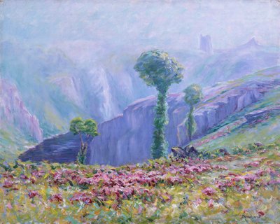 Niebla de verano, Valle de La Creuse de Wynford Dewhurst
