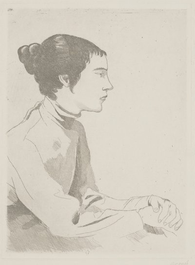 Retrato de una mujer de Xavier Nogues