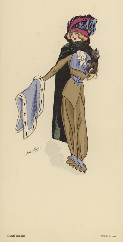 Moda de Invierno 1910-1911 de Xavier Sager