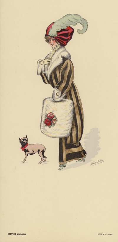 Moda de Invierno 1910-1911 de Xavier Sager