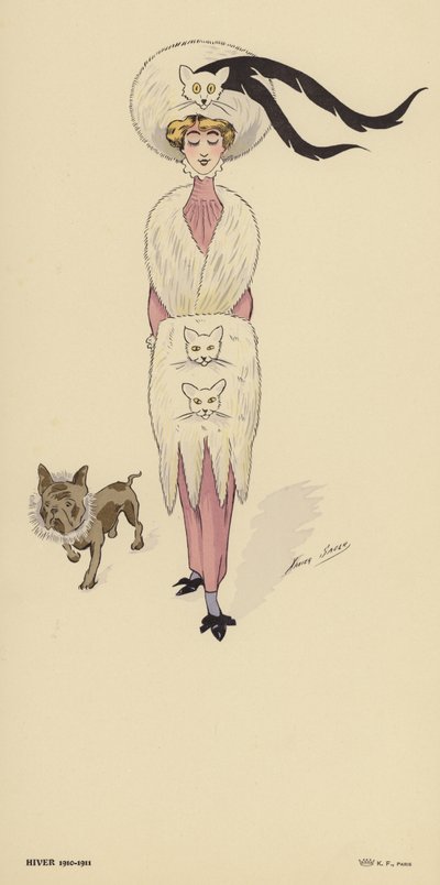 Moda de Invierno 1910-1911 de Xavier Sager