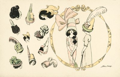 Modas de sombreros de mujer de Xavier Sager