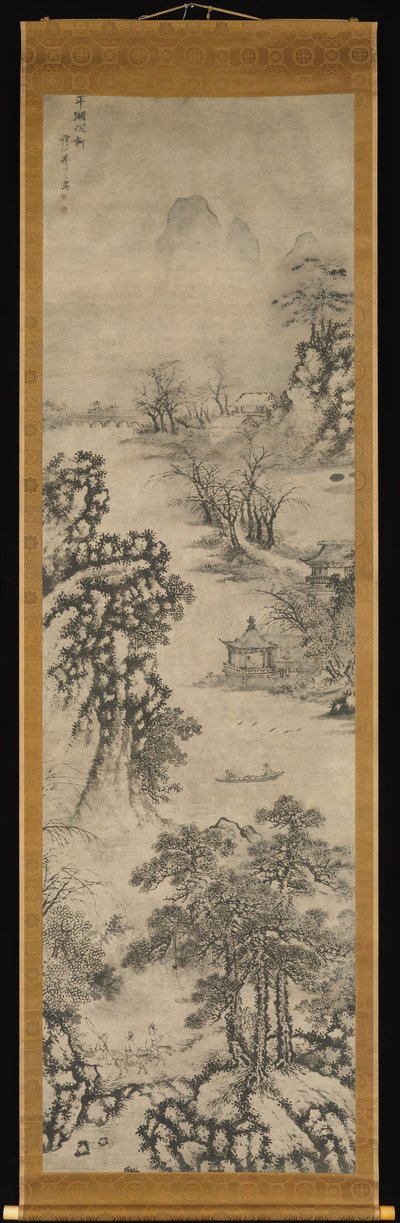 Paisajes de las Cuatro Estaciones, fechado en 1560 de Xie Shichen