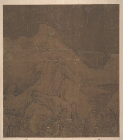 Montañas cubiertas de nieve de Xu Daoning