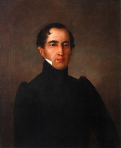 Retrato de Alexander Pavlovich Bakunin 1799-1862, 1832 de Yakov Streshnev