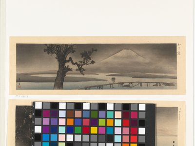 puente temporal Karibashi (título sobre objeto) de Yamamoto Shoun