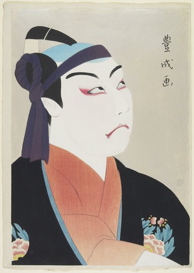 Actor Matsumoto Kōshirō VII como Sukeroku, 1920 de Yamamura Koka
