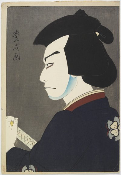 Actor Nakamura Kichiemon I como Hoshikage Doemon, 1921 de Yamamura Koka