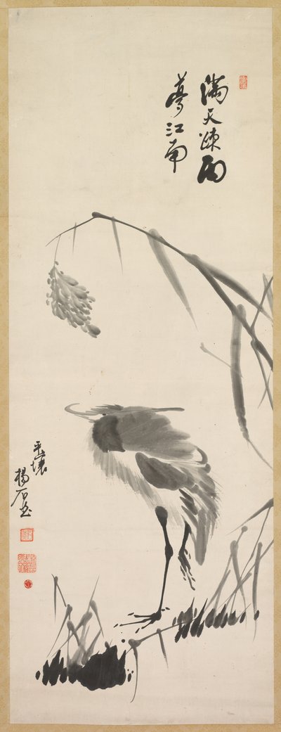 Garza y juncos de Yang Ki hun