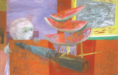 Fruta prohibida de Yasuo Kuniyoshi