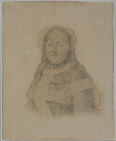 Catalina II de luto, 1762 de Yefgraf Petrovich Chemesov