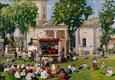 El Día de la Cooperación en un Pueblo de Yefim Mikhailovich Tcheptsov