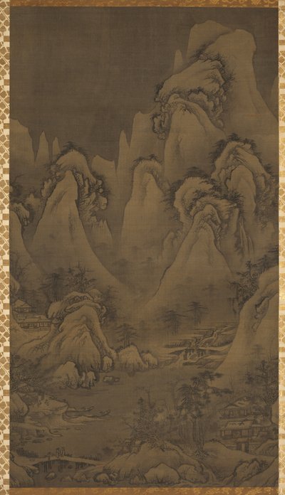 Paisaje de invierno, 1500s de Yeoseol