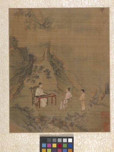 Álbum Escena de jardín (tinta sobre papel) de Ying Qiu