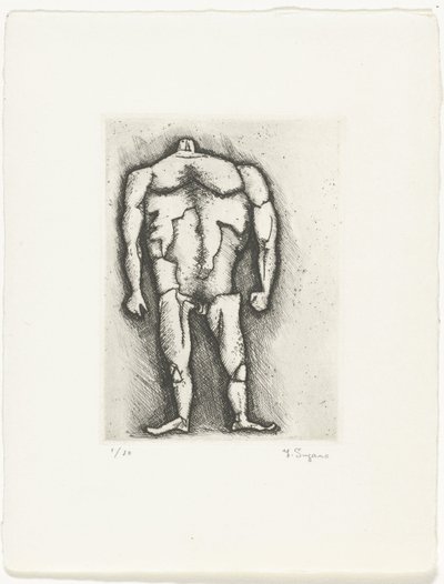 Hombre fuerte de Yo Sugano (signed by artist)