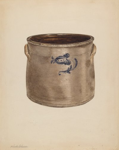 Olla, probablemente 1937-1938 de Yolande Delasser
