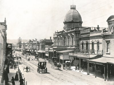 Calle Rundle, Adelaida, Australia, 1895 de York and Son