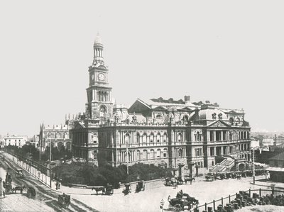 El Nuevo Ayuntamiento, Sídney, Australia, 1895 de York and Son