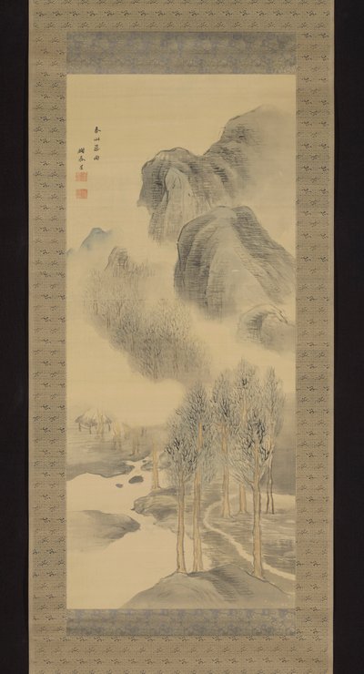 Spring Mountain, lluvia pasajera de Yosa Buson