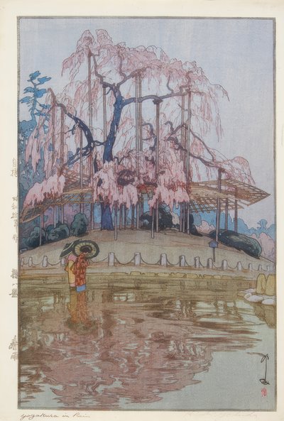 Lluvia de primavera de Yoshida Hiroshi