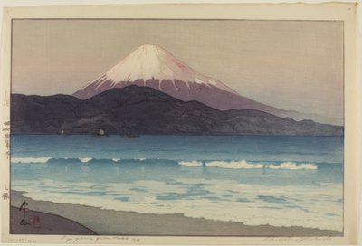 Fujiyama desde Miho de Yoshida Hiroshi