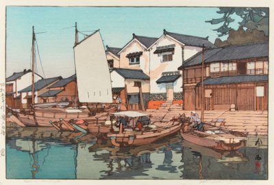 Kura en Tomonoura de Yoshida Hiroshi