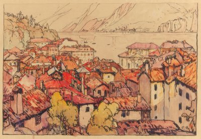 Lugano machi de Yoshida Hiroshi