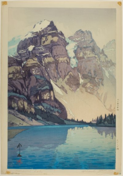 Lago Moraine de Yoshida Hiroshi