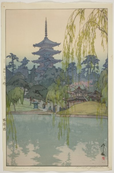 Estanque Sarusawa de Yoshida Hiroshi