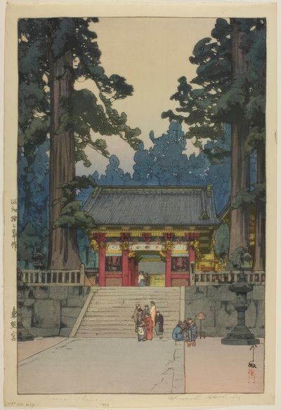 Santuario Toshogu (Toshogu) de Yoshida Hiroshi