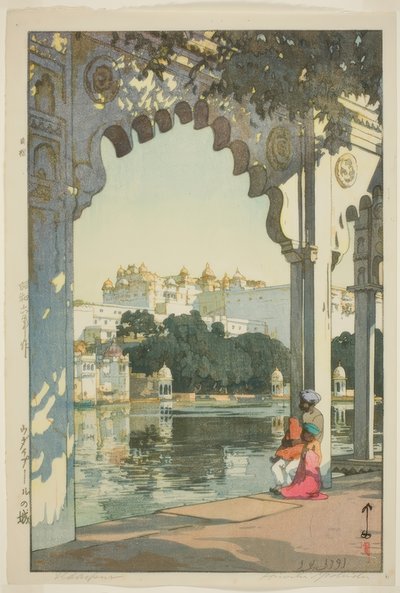 Castillo de Udaipur de Yoshida Hiroshi
