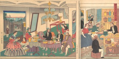 Una residencia extranjera en Yokohama de Yoshikazu