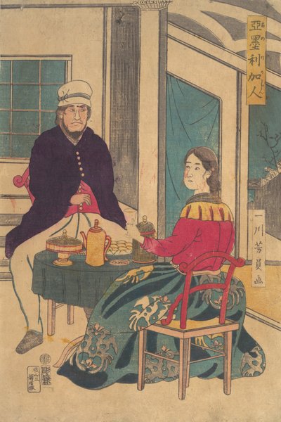 Amerikajin, 1862 de Yoshikazu