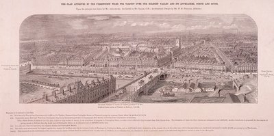 Viaducto de Holborn, Londres, c1865 de Young